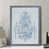 Cadre de toile gris