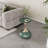 Fiontan Luxury Design Iron End Table, Minimalist Round Side Table For Small Space-854657990