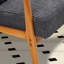 Chaise d'appoint rembourrée avec coussin lombaire-208998402