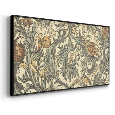 Abstract Series-XIX- Framed Gallery Wrapped Canvas -Ready to Hang