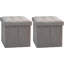 30cm Wide Square No Pattern Standard Ottoman