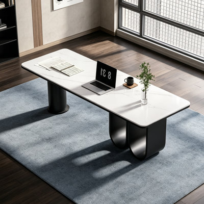 Italian minimalist office desk