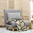 Sleeper Convertible Chair Bed with Adjustable Backrest-505694536