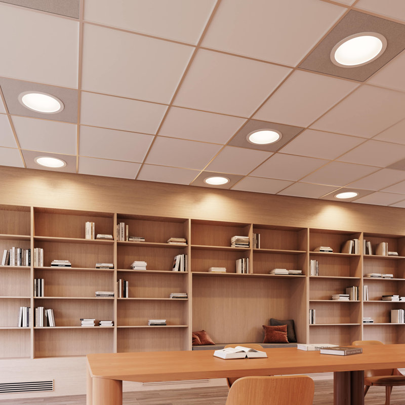 Pi - 12" Round Recessed LED Panel Light