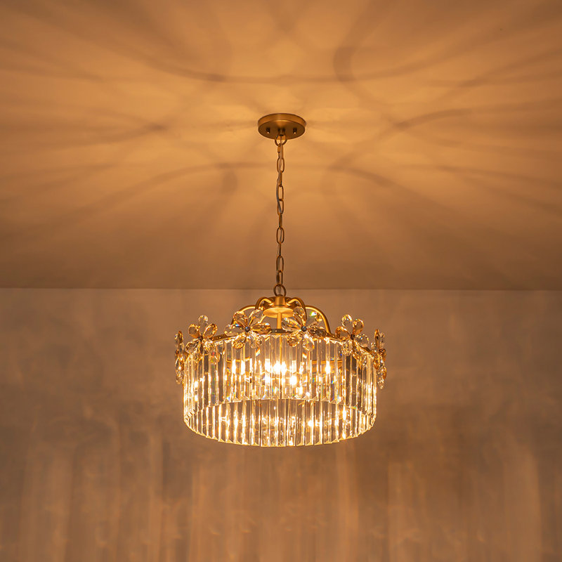 Lustre tambour 6 lumières