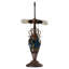 Lampe de table brune / bleue 24,5 po Bellard