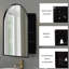 24X36 Inch Arched Recessed Medicine Cabinet-808055899