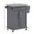Kitchen Island On Wheels(No Include Stool)