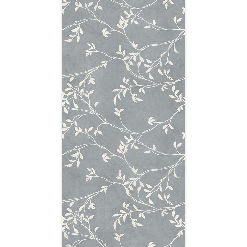 Bordure florale pelez et collez, L 96 po x l 48 po