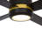 52'' Arlo 4 - Blade LED Smart Flush Mount Ceiling Fan with Wall Control and Light Kit Included.-559386193