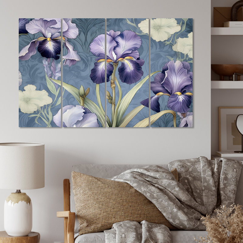 Plants & Flowers Wall Decor on Metal