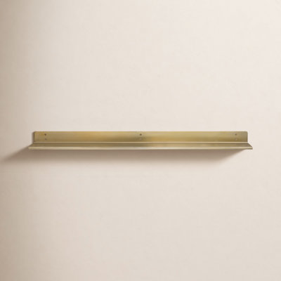 Maja Metal Wall Mounted Floating Display Shelf