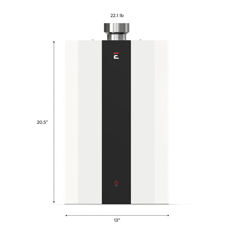 Chauffe-eau sans réservoir Eccotemp Smart Home SH12-A, Propane liquide
