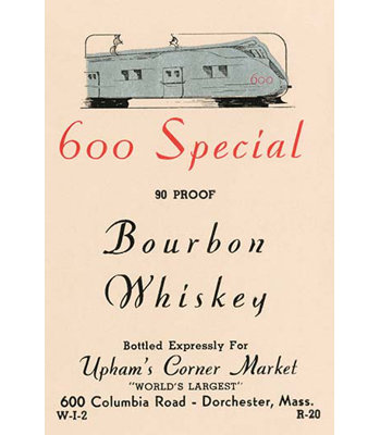 600 whisky bourbon spécial-imprimé publicitaire