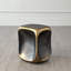 Formation Accent Table-Black/Gold-Sm