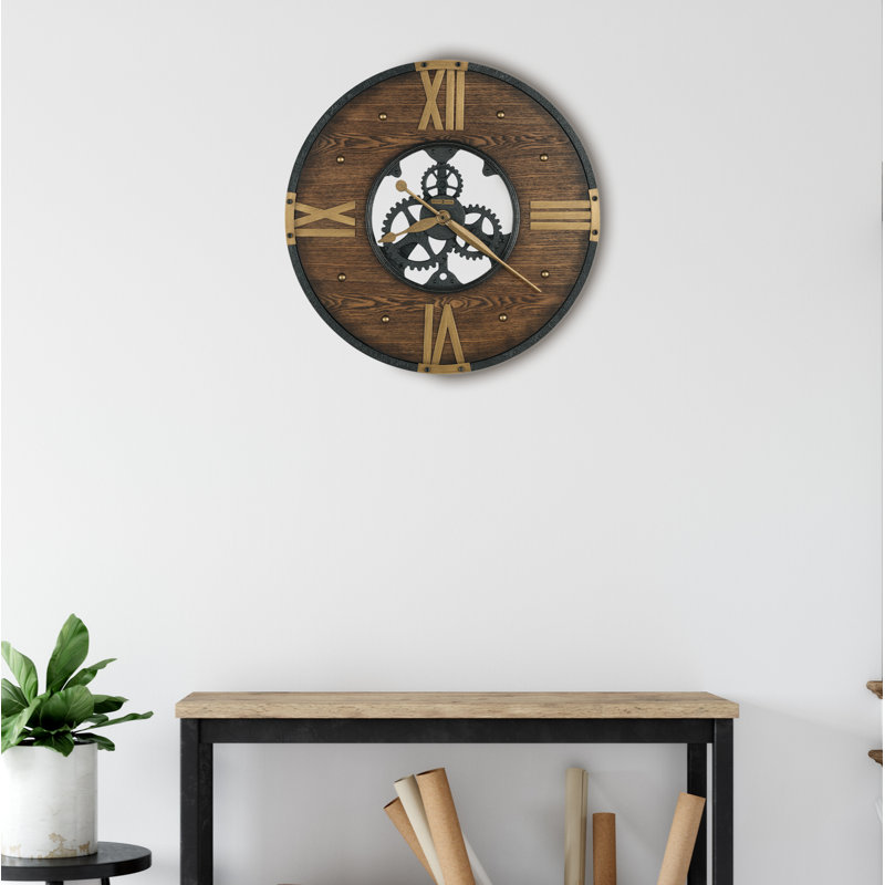 Oversized Murano 24" Wall Clock