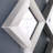 Metal Square Wall Mirror