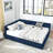 Queen Size Storage Upholstered Tufted Bed Frame, Sofa Bed Frame With Comfortable Backrest And Armrests, Queen Size Bed For Bedroom, Living Room,Velvet(85.5''*64.5''*29.5'')-1985808090-1985808094