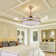 Reinu 38'' Ceiling Fan with LED Lights