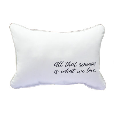Outdoor Rectangular Pillow Cover & Insert