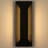 Modern Black Iron LED Outdoor Wall Sconce-528659456