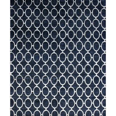 Himalayan Wool Geometric Area Rug