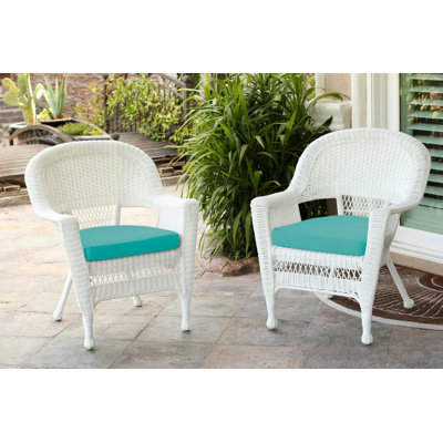 Chaise de patio avec coussins Burrowes
