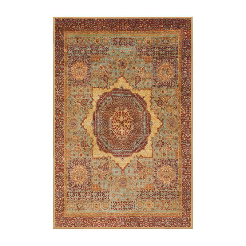 Tapis abstrait moderne 1470, Rectangle 3 pi x 5 pi