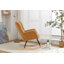 Comfortable Teddy Fabric Rocking Glider Chair For Nursery And Living Room-945927193