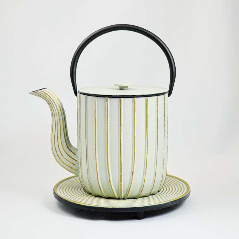 August Grove Bomar Teapot, White