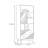 Modern simple light luxury display bookcase-109679703