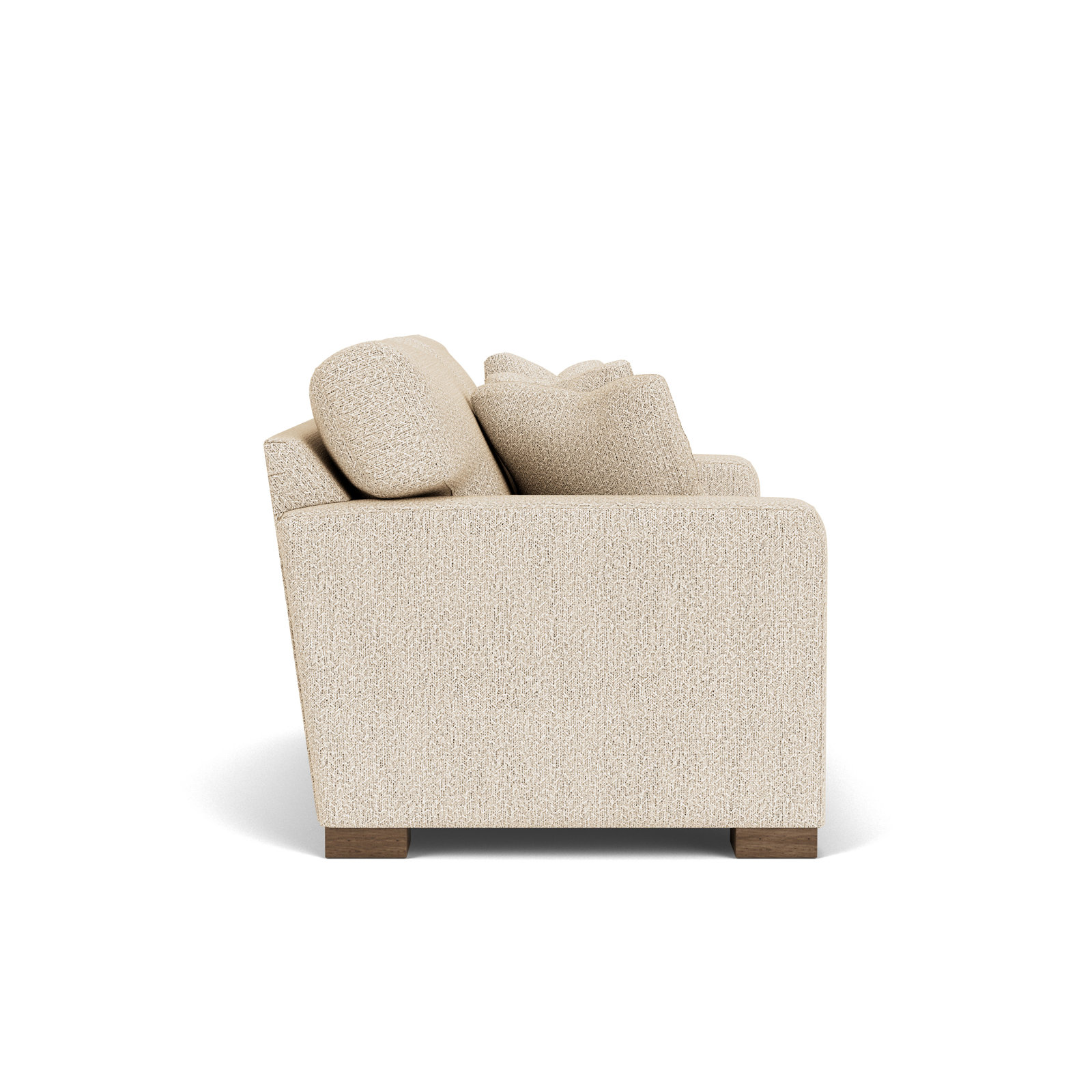 Anderia 63'' Upholstered Loveseat, Beige Polypropylene/Olefin