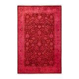 Fine Vibrance One-of-a-Kind 4' 2" X 6' 3" Hand Knotted Area Rug