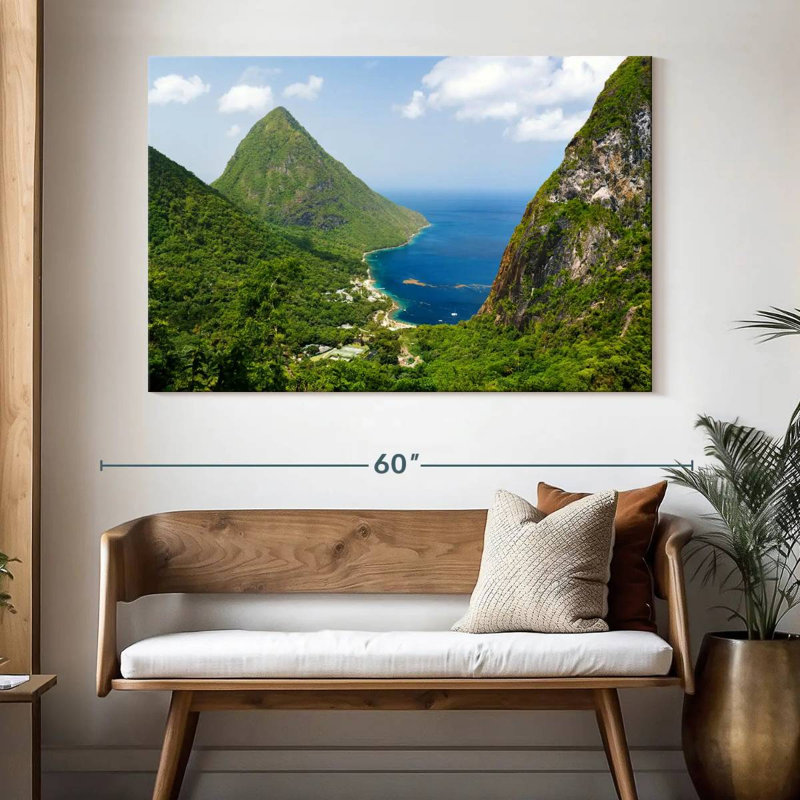 Gillard Piton Mountains, 34" H x 51" W