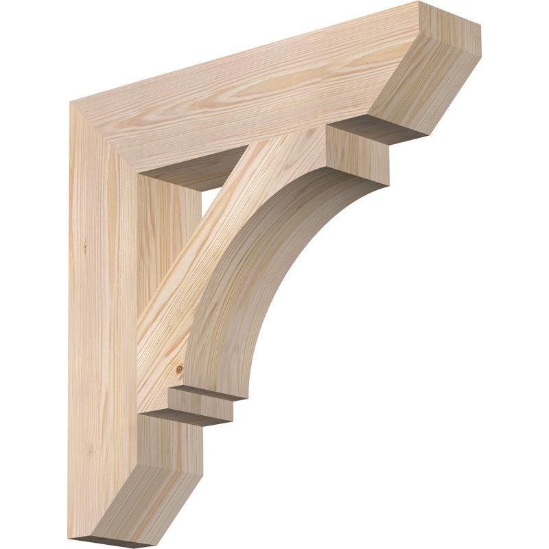 Support lisse à lattes 5 l 5 po x P 26 po x H 26 po, sapin Douglas, Douglas (lisse), H 26 po x l 5,5 po x P 26 po
