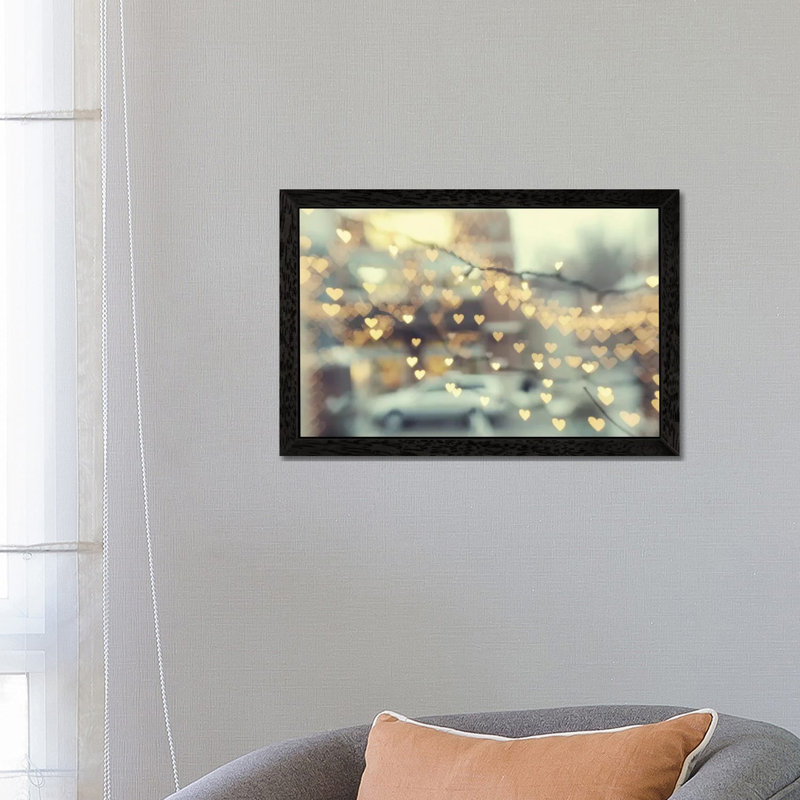 Holding Onto Love by Chelsea Victoria - Floater Frame Print on Canvas, Black, 101.6 cm H x 66.04 cm W