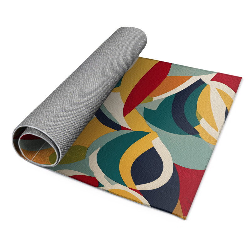 Tapis intérieur et extérieur Spunky Shimmy, Rectangle 1 pi 6 po x 2 pi 6 po