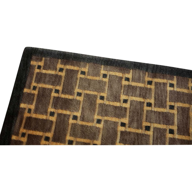 Wool Geometric Area Rug