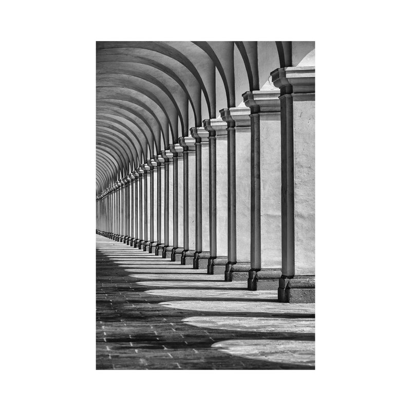 Columns, Rhythm by Mikolaj Gospodarek - Wrapped Canvas Print, 20.32 cm H x 30.48 cm W