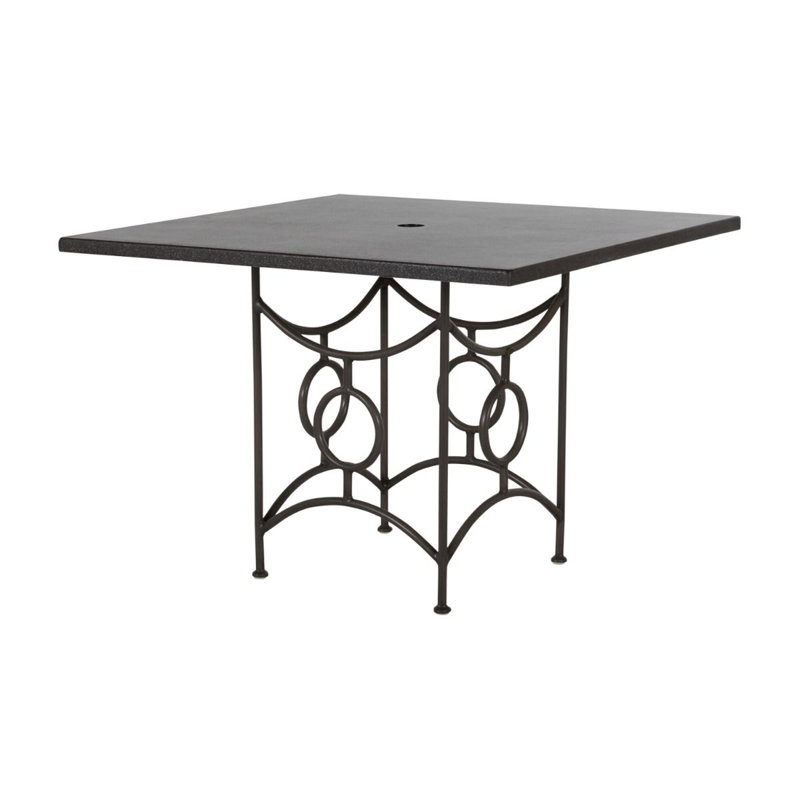 Superstone 42" Square Dining Table with Hole