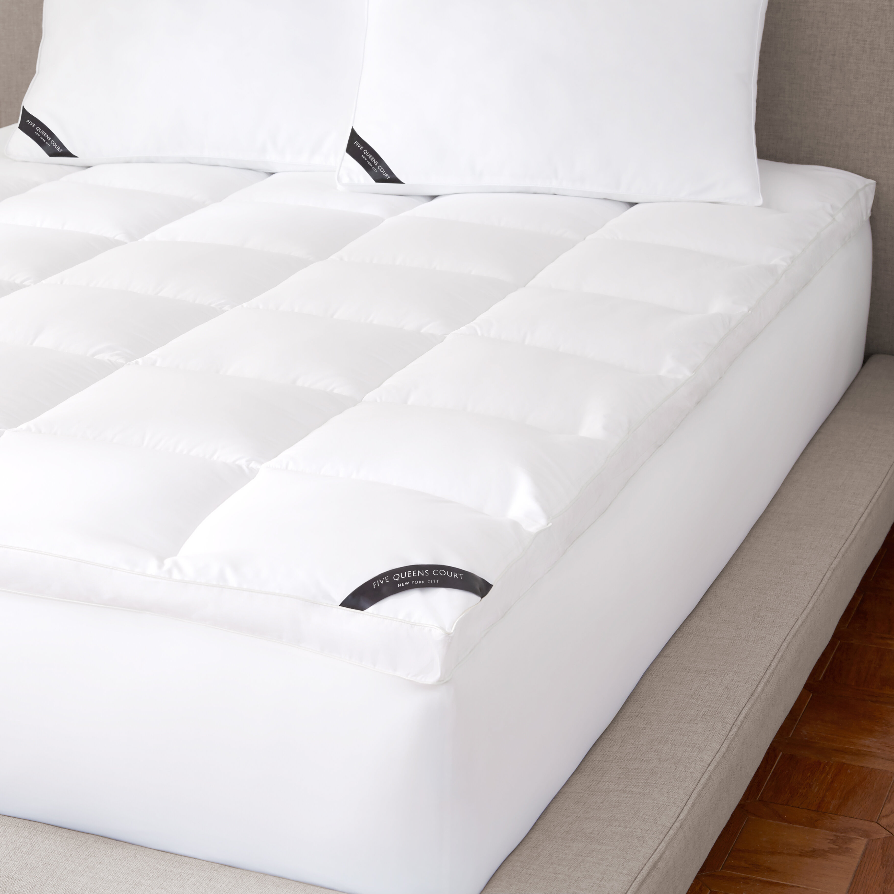 Quilted Cotton Mattress Pad - Heavenly Loft Mattress Topper