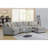 Gray Right Side Facing Chaise Sectional