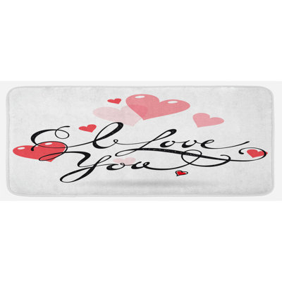 Tapis de cuisine I Love You