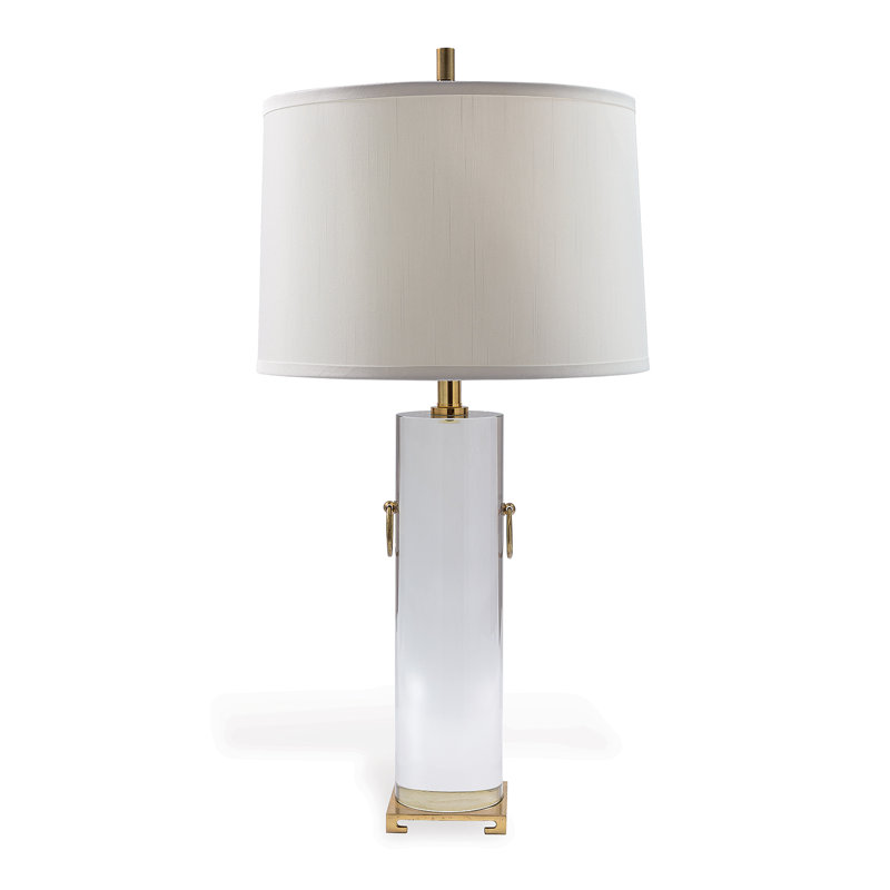 Beverly Lucite Lamp, White