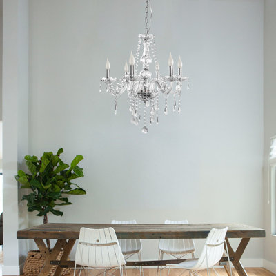 Lustre empire 6 lumières Ayushmaan