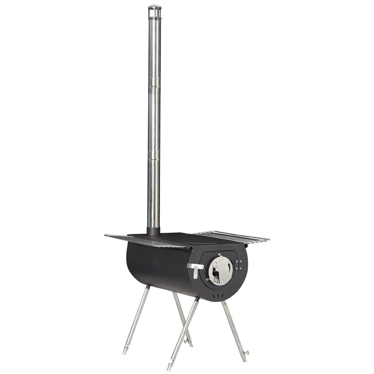 CNCEST Portable Camp Stove Stovetent Stove Hunting Fishing Stove  Backpacking Stove Outdoor Stove Camping Stove Griddle Single Burner High  Pressure Wood Outdoor Stove