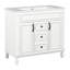 Meuble-lavabo élégant avec design fonctionnel et grand espace de rangement-459886824