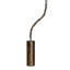 Luminaire suspendu cylindrique 1 lumière Tall Pines