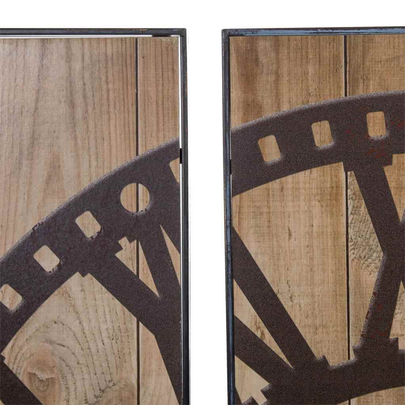 Wykoff Wood Wall Clock
