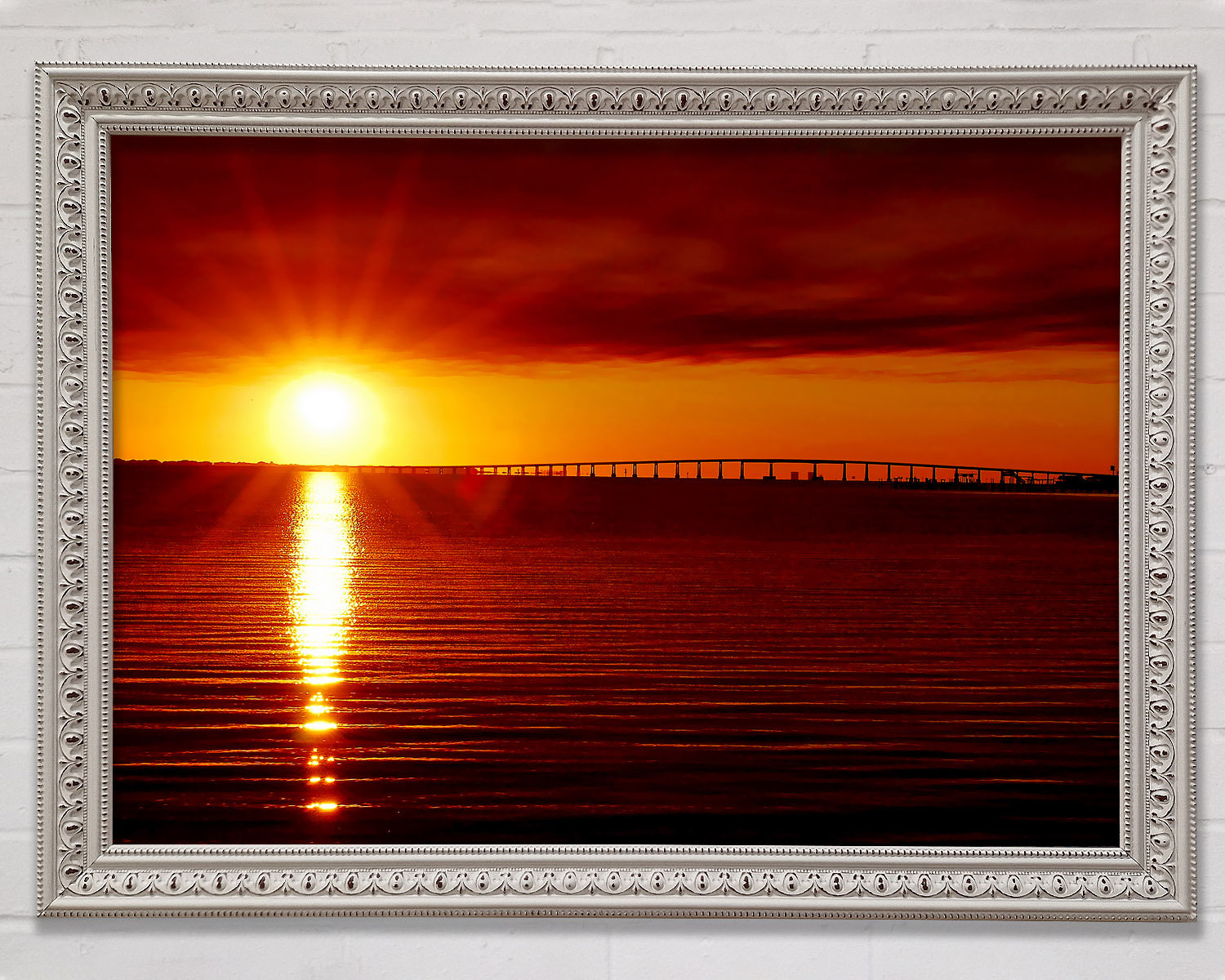 Sun Rays Frame Image Bright Star Amazing Sun Rays - Single Picture Frame Art Prints ...